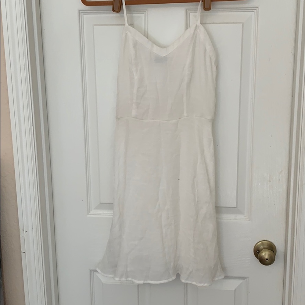 White dress
